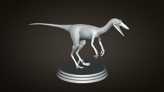 unenlagia dinosaur 3d printing toy print model toys 3d print model - Mito3D