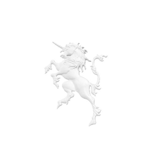 unicorn art signs logos horse horn 3d print model - Mito3D