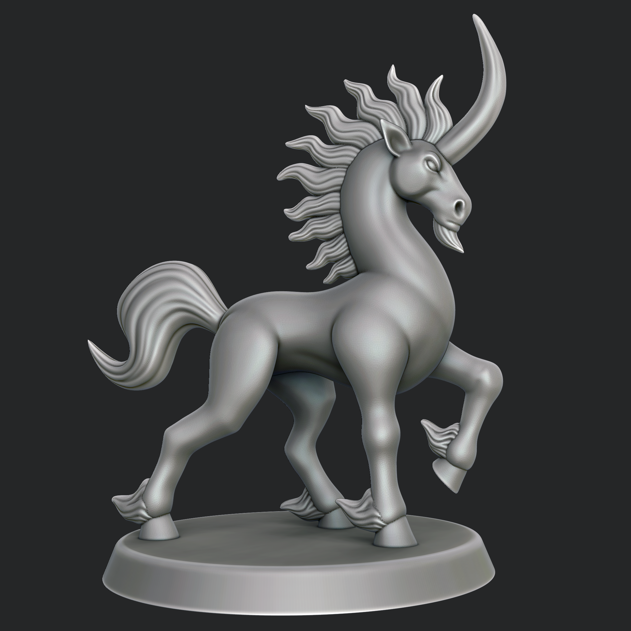 Licorne dnd éclaireur monstre 3D print model - Mito3D