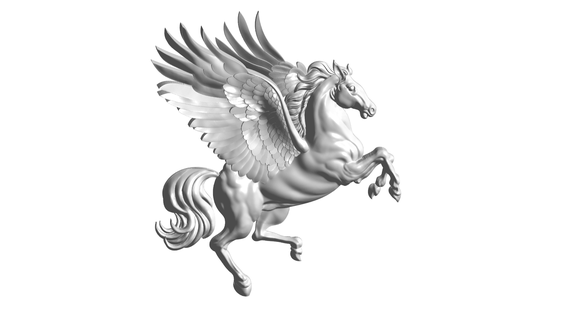 unicorn unicorn- animal - sea nature fish 3d print model - Mito3D