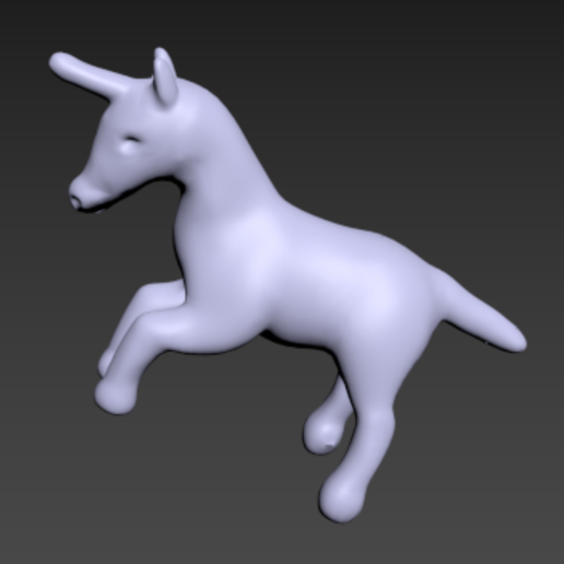 unicorn various animal toy adornment art sculpture 3D print model - Mito3D