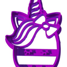 unicorn - cookie cutter unicorno vari carino stl sharp 3d print model - Mito3D