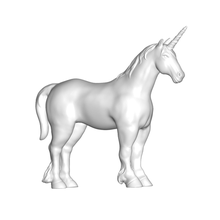 unicorn 3d model 3d print model - Mito3D