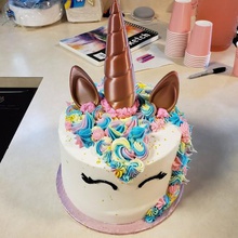 unicorn cake topper horn ears home animal multicolor rainbow cosplay fantasy ears horn birthday cake unicorn