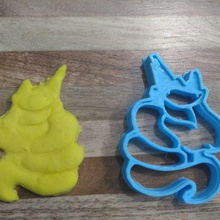 unicornio cortador de galletas art cortante galletitas corta 3d print model - Mito3D