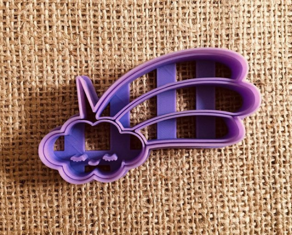 unicornio Galleta cortador cortadores galletas 3D print model - Mito3D
