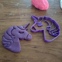 unicorn cookie casa animali cibo 3d print model - Mito3D