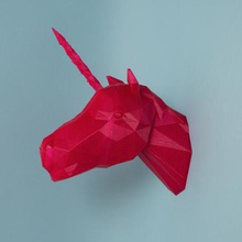 testa di unicorno casa 3d print model - Mito3D