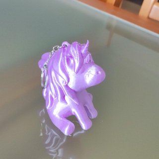 unicorn modified keychain toy art 3d print model - Mito3D