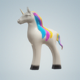 unicornio scp 3d print model - Mito3D