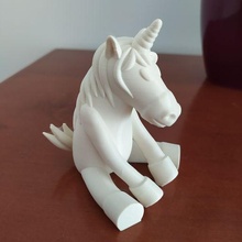 unicorntoy unicorn toys toy baby girl 3d print model - Mito3D