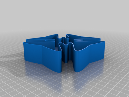unidentified cross 005f nestable box v2 thing 3d print model - Mito3D
