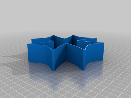 unidentified cross 0070 nestable box v2 thing 3d print model - Mito3D