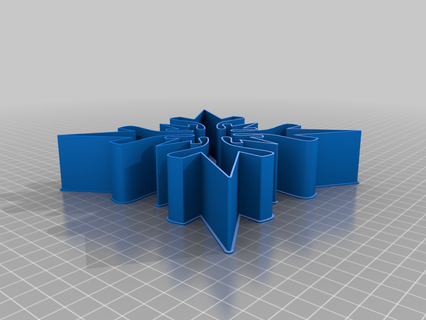 unidentified cross 00a7 nestable box v2 thing 3d print model - Mito3D