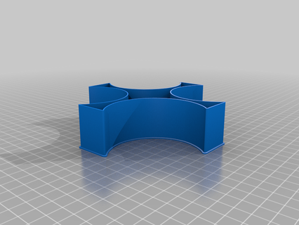 unidentified cross 00ed nestable box v2 thing 3d print model - Mito3D