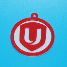 unifor Anahtarlık takı Birliği logosu logo 3d print model - Mito3D