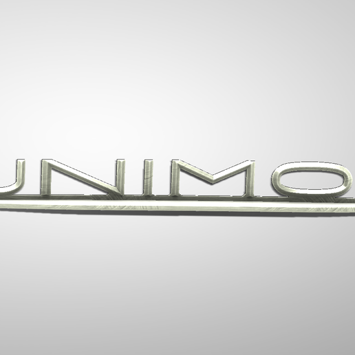 unimog camion logo 3D print model - Mito3D