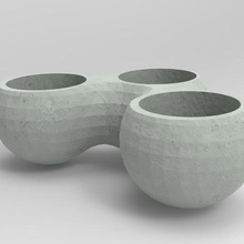 unione pentola vaso fiori fioriera impianti 3d print model - Mito3D
