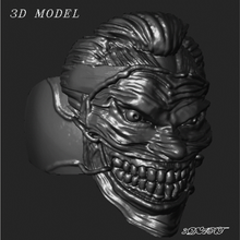único joyería bufón anillo comics Arte anillos modelos 3d print model - Mito3D