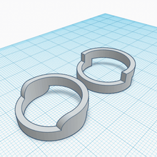 unisex ring model an2 3 4 jewelry unique tinkercad aesthetics style customised infinity infinite endless loop free ornament 3d print model - Mito3D