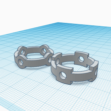 unisex ring model an2 5 6 jewelry unique tinkercad aesthetics style customised infinity infinite endless loop free ornament 3d print model - Mito3D