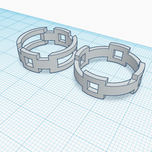 unisex ring model an2 7 8 jewelry unique tinkercad aesthetics style customised infinity infinite endless loop free ornament 3d print model - Mito3D