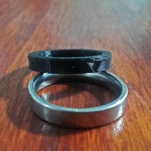 unisex ring jewellery toys 3d print model - Mito3D