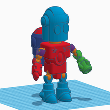 unidade de 77 rob - at jogo divertido kid crianças brinquedo 3d print model - Mito3D
