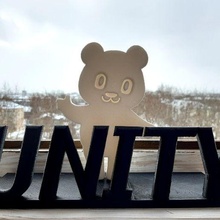unity setup bear panda game unitysetup love 3d print model - Mito3D