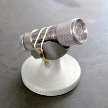evrensel 3d-yazdırılabilir feneri standı aracı stall tutucu lamba haşlanmış 3d print model - Mito3D