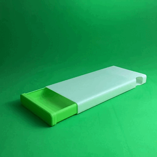 universal caixa rápido fechadura conteiner gaveta modular paramétrico organização suporte armazenamento casa 3D print model - Mito3D