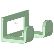 universal sem fio suporte broca ferramenta dewalt para peg board as ferramentas 3d print model - Mito3D