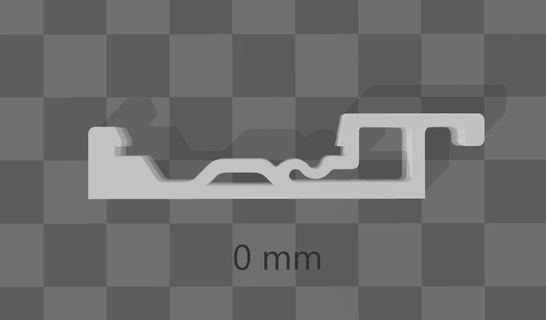 evrensel din Demiryolu dirsek din Demiryolu evrensel evrensel binmek 3d print model - Mito3D