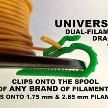 universel double filament dragon agrafe 3d_printer_accessories 3d print model - Mito3D