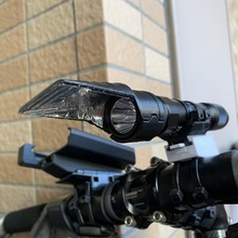 universal flashlight glare shield various anti-glare bicycle bike sport outdoors 3d print model - Mito3D
