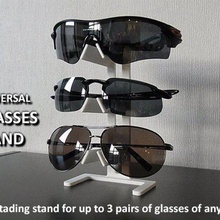 universal glasses stand home unique sunglasses sun storage sportswear sports wear space saving solution smart simple reading ray ban practical organization organisation office oakley novel designer mens ladies jewellery holder fashion easy print cool compact 3d print model - Mito3D