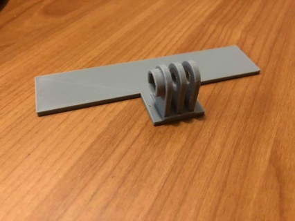 universal gopro bed mount Tools 3d printer accessories 3d print model - Mito3D