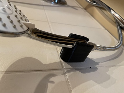 Universal Halter Unterstützung Dusche Kopf Halterung Bad Badewanne Gadget 30 mm 3d print model - Mito3D