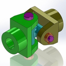 universal joint tool render 3d modeling design 3d print model - Mito3D