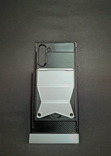 universal phone suporte ficar pé dobrável fino Iphone samsung dobrando andróide Móvel 3d print model - Mito3D