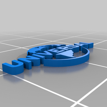 universel photos logo 3d print model - Mito3D