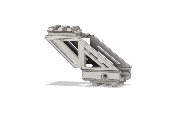 evrensel tabanca demiryolu glock dengeleyici comp airsoft 3d print model - Mito3D