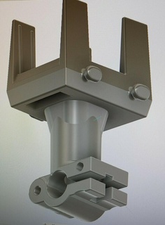 universal roof rack mount automotive auto cars vehicle 3d print model - Mito3D