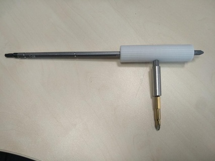 universal screwdriver 1 4 635 hand tools 3d print model - Mito3D