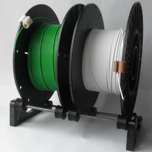 universal spool titular gadget filamento de spoolholder 3d print model - Mito3D