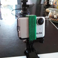 universal support nilox mini action cam gadget camera mount 3d print model - Mito3D