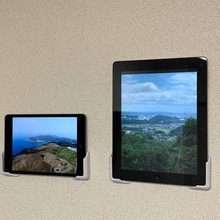 evrensel tablet duvar montaj zımba gadget universal bağlama tutucu ipad pro mini air 3d print model - Mito3D
