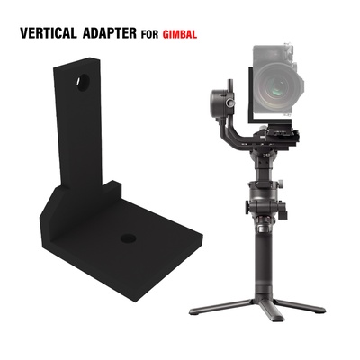 universal vertical gimbal adapter dji feiyutech zhiyun 3d print model - Mito3D