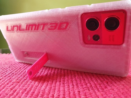 unlimit3d bord 30 fusion couverture gaine téléphone intelligent cellulaire cellule Téléphone motorola fusionnement fléchir pla aimants aimant protecteur protection 3d print model - Mito3D