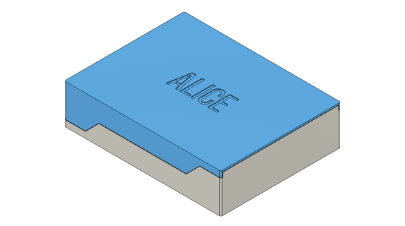 eşsiz yazı tahtası oyun karakter vakalar cilt 1 kollu depolama durum kılıf kartları mini minyatür jeton Kulp destek Alice Arthur medusa sinbad 3d print model - Mito3D
